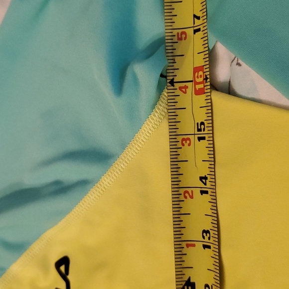 FILA Sport Athletic Top Long Line XS V Neck Y2K - Picture 4 of 5